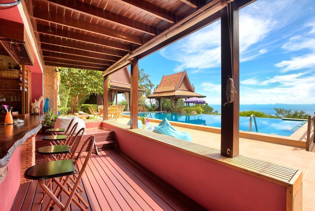 Villa Thai Teak - Panoramic Sea & Sunset Views Ko Samui Chambre photo